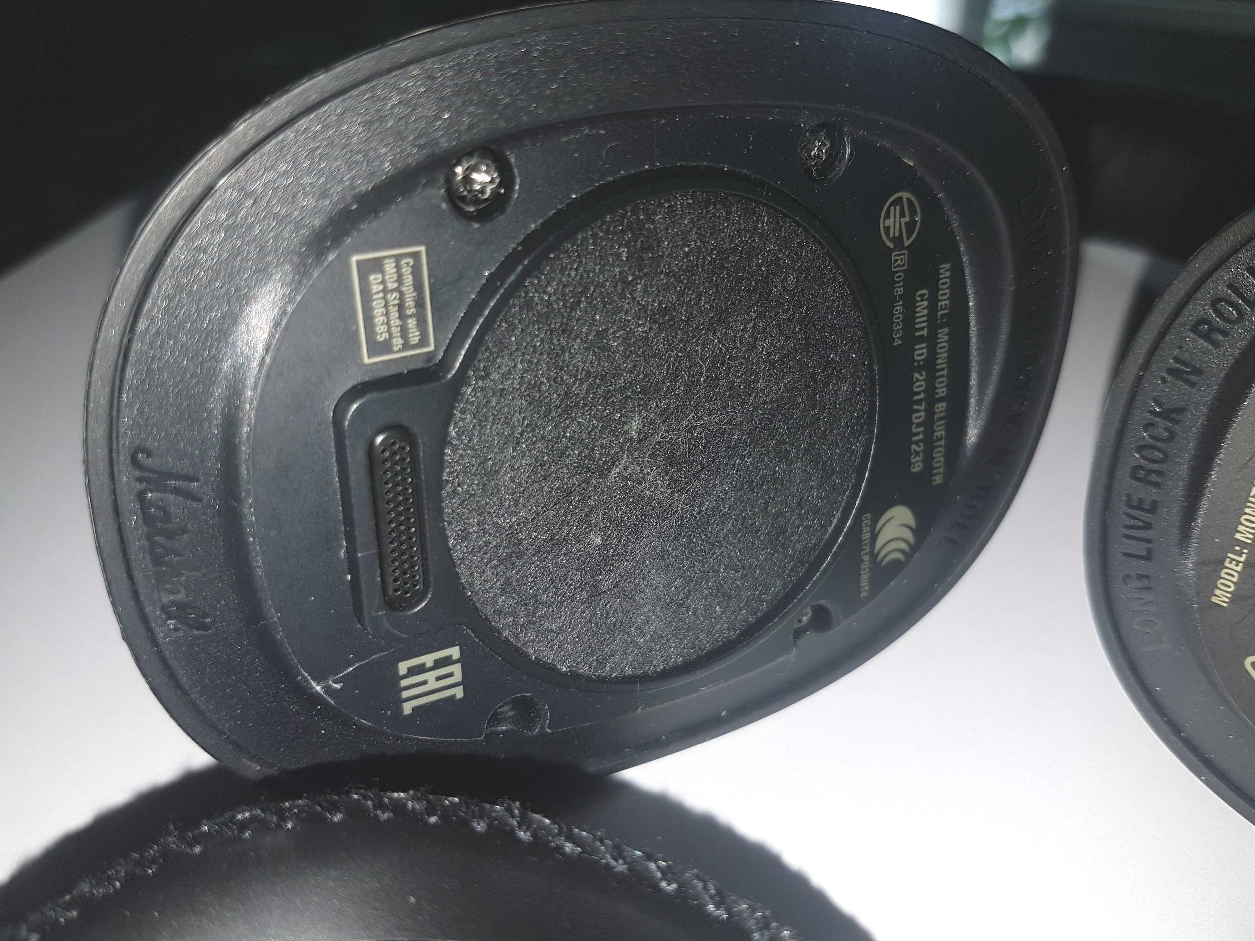 Наушники Marshall Monitor Bluetooth Black/не Китай/ made in Sweden