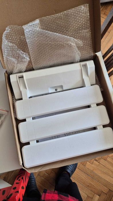 Składane siedzisko prysznicowe 130kg krzesełko pod prysznic