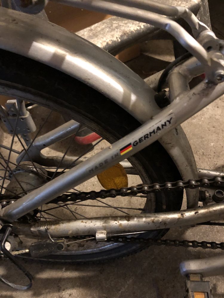 Niemiecki Rower składak aluminiowy AluBike