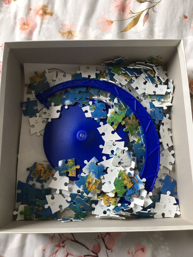 Ravensburger puzzle 3D globus planeta Ziemia 7+ plastikowe 180 elem.
