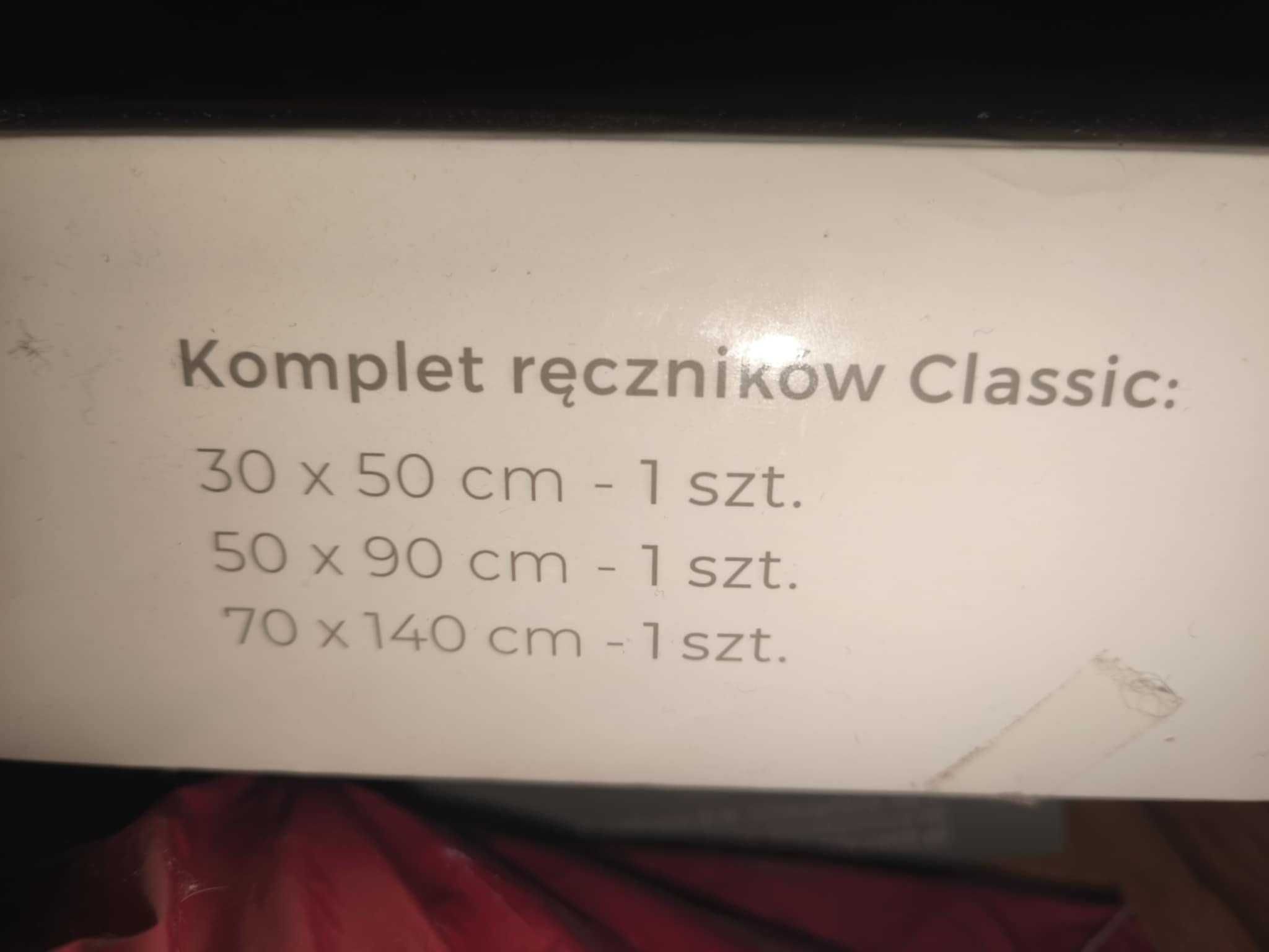 Zestaw ręczników bawełnianych na prezent z motywem róż 380g/m2