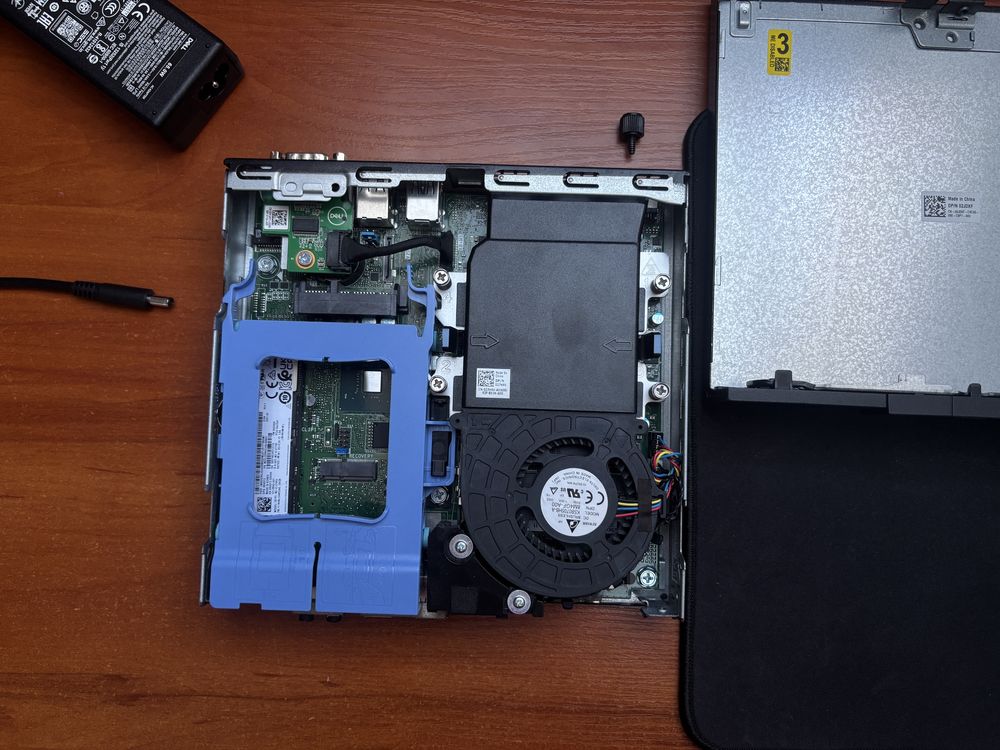 Dell OptiPlex 3060 Micro i3-8100T 8/256GB Windows 11 zasilacz