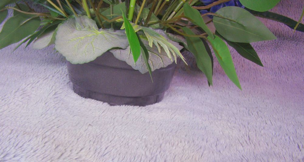 Stroik na grób cmentarz niebieski komplet nr 2w