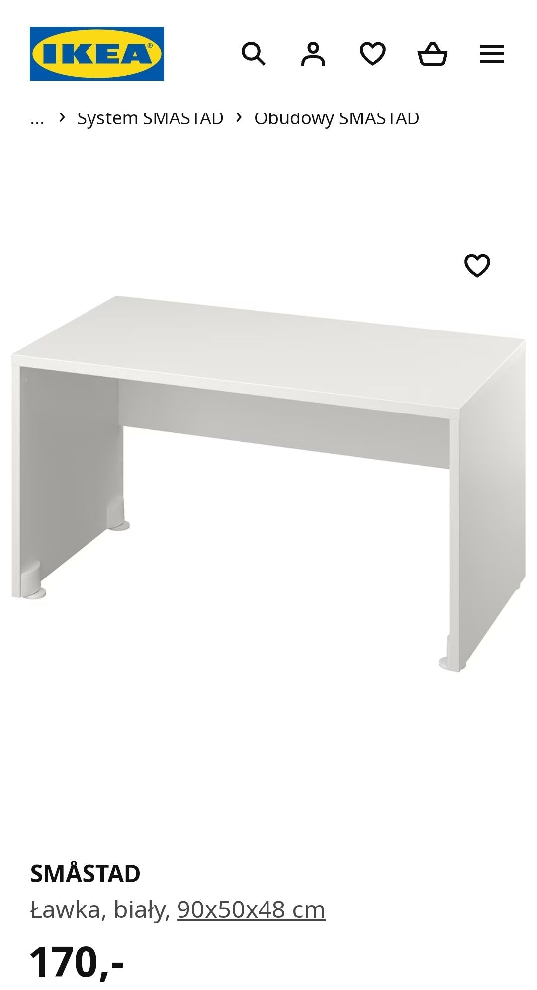 Ikea ławka, biurko dla dziecka