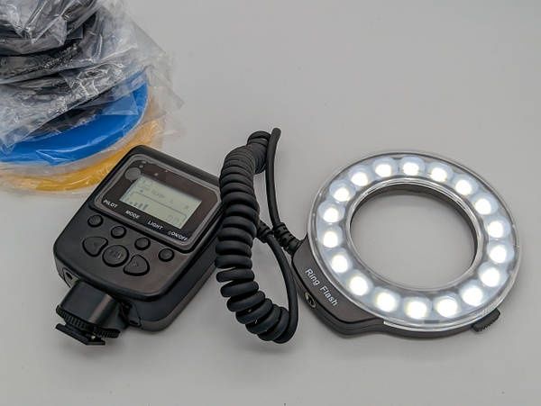 Універсальний кільцевий спалах, Макро LED-ігорій, Macro Ring Flash lig