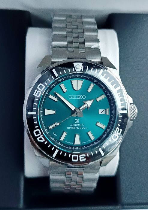 Часы годинник MOD Seiko King Samurai з механізмом NH35