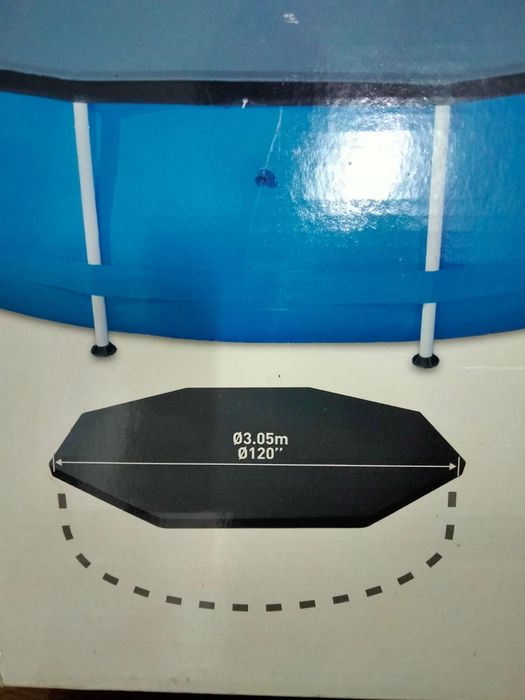 Capa de piscina + Kit de manutenção de piscina