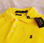 Polo Ralph Lauren koszulka polo S żółta stretch perłowe Japan Ed PRL