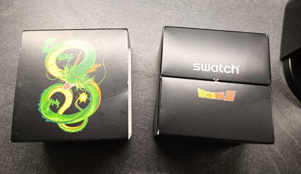 Zegarek limitowany Swatch SB01Z102 Dragon Ball Z - SHENRON X SWATCH