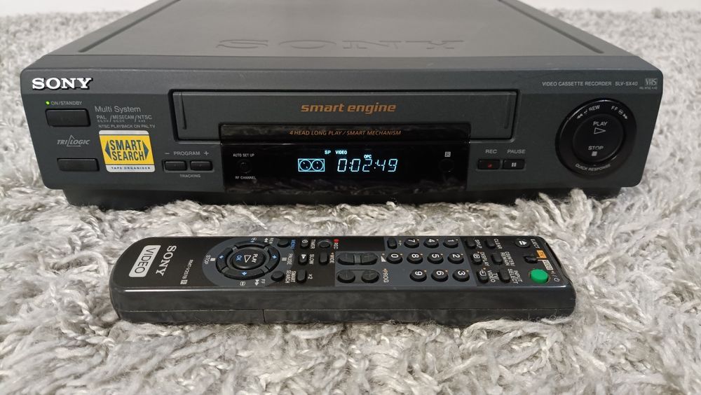 Magnetowid Wideo Video VHS SONY SLV-SX40 oryginalny pilot