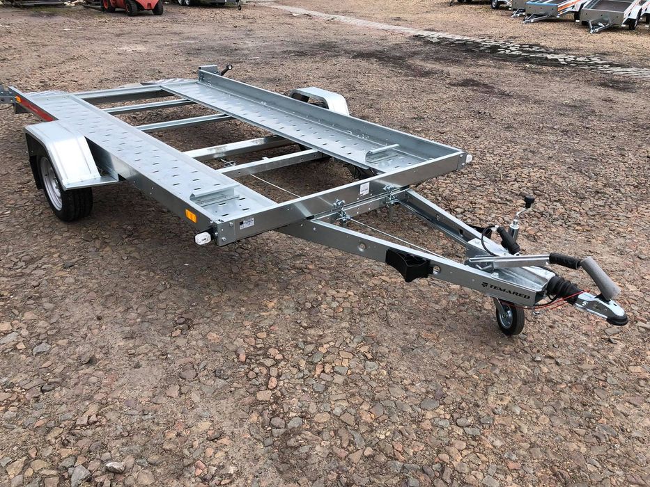TEMARED CAR FLAT 1,3 T  Laweta do przewozu małych samochodów buggy quad 353x184 1300DMC RATY