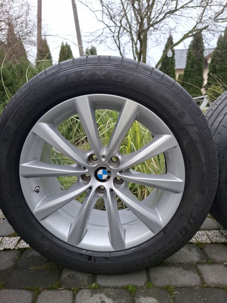 Oryginalne Alufelgi BMW G 30 18cali  z oponami letnimi