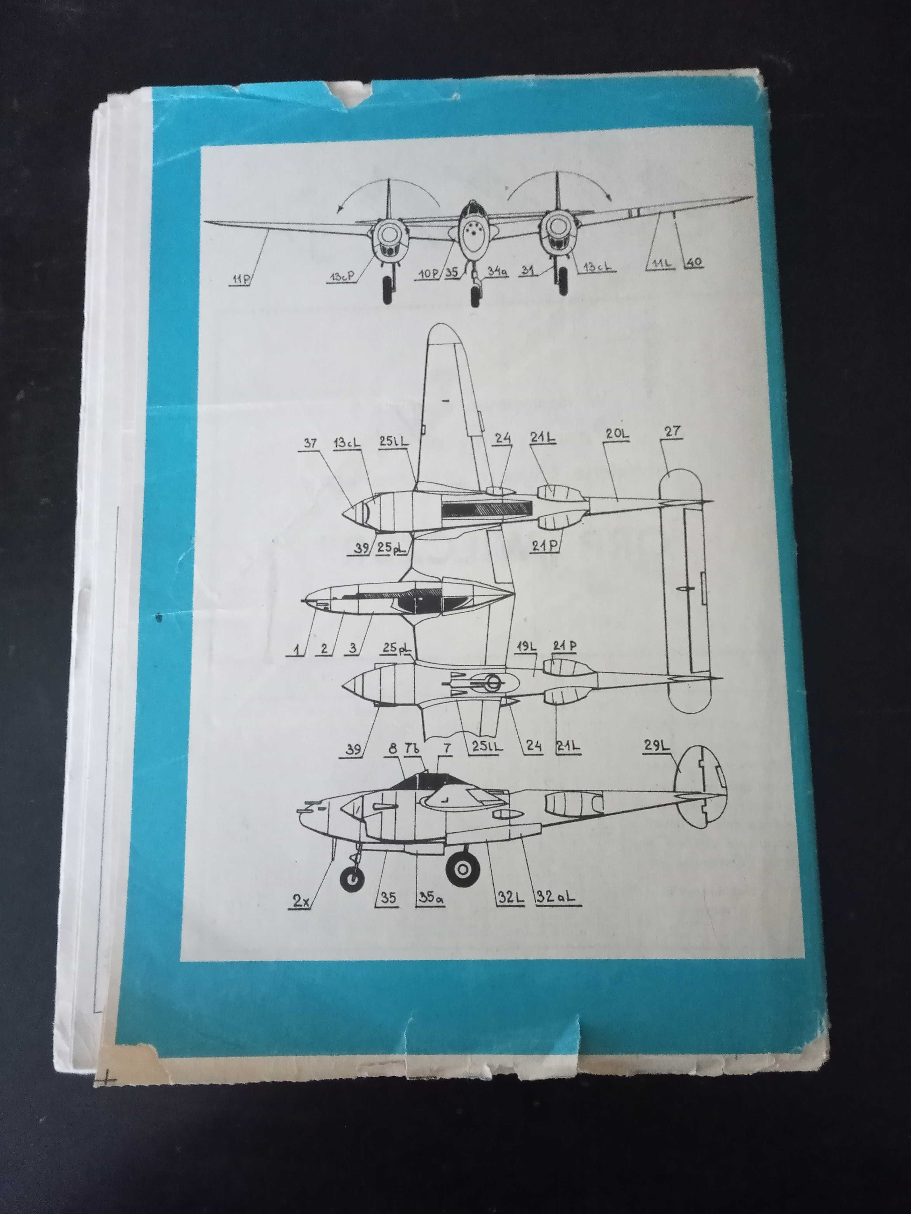 M.M. nr 10 -11/87 P-38 Lightning sprzedam