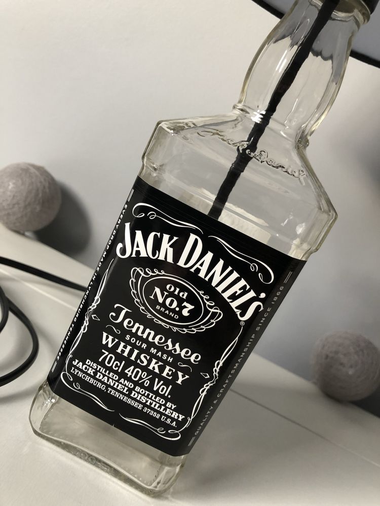 Lampka z butelki Jack Daniels