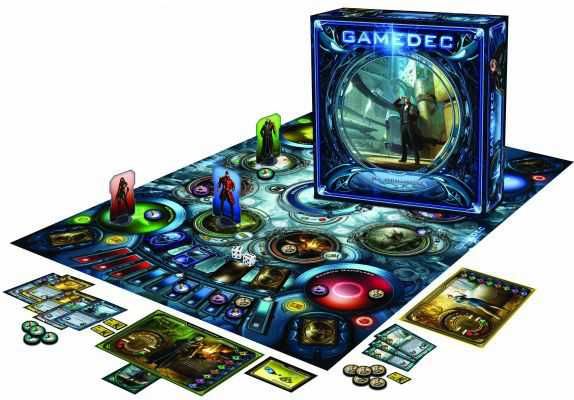 Gamedec gra planszowa; stan idealny