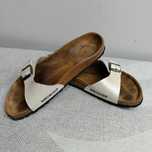 Klapki birkenstock 38 ecru