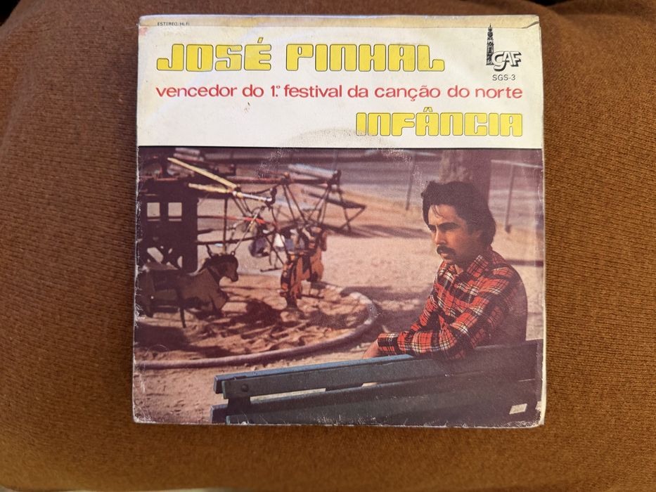 José Pinhal - Single Infância - 1979 Vinyl Vinil Disco