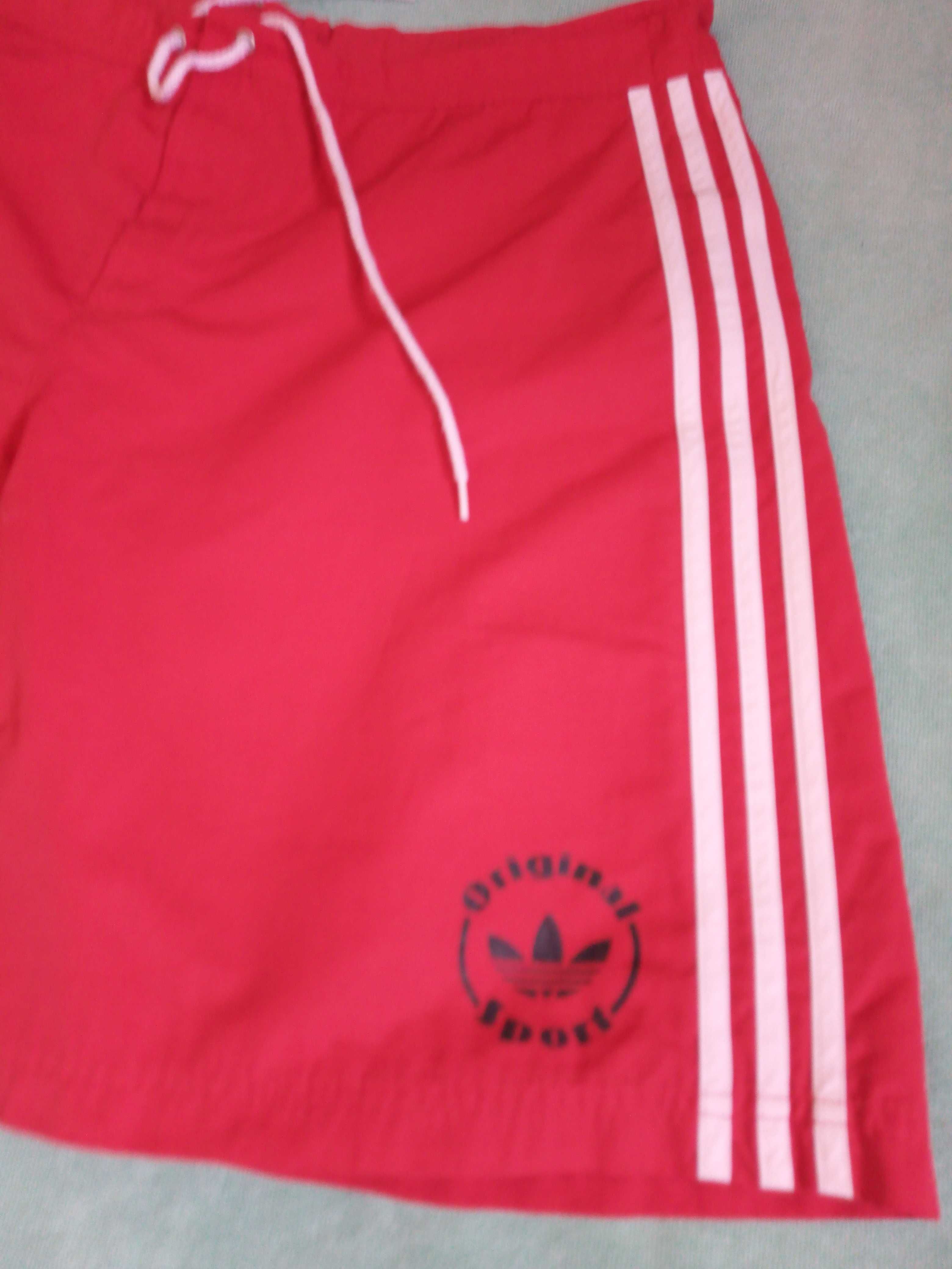 Calções Adidas Vermelho julgo que unisexo