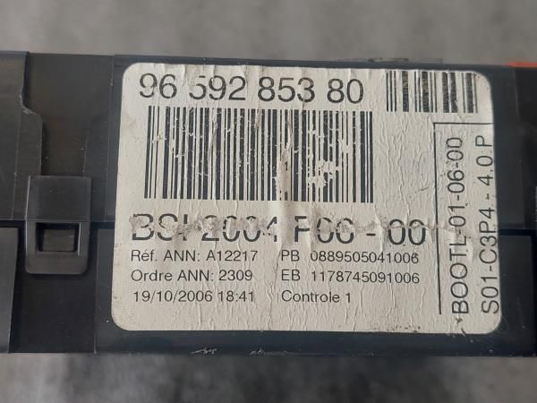 Caixa fusíveis / SAM / BSI CITROËN C2 (JM_)