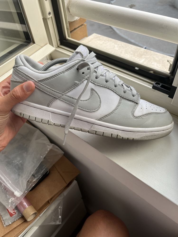 Nike dunk low grey fog