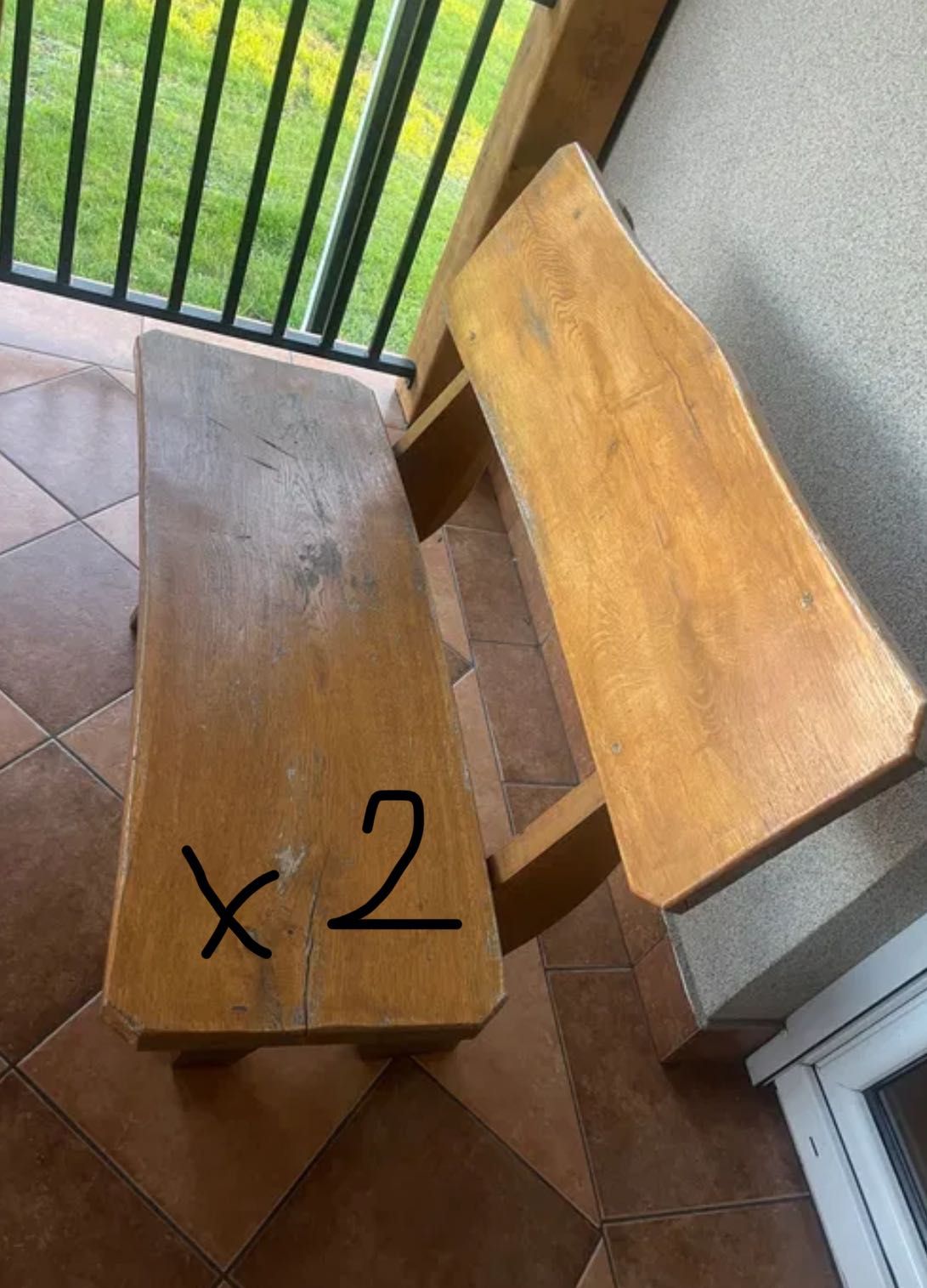 Meble tarasowe dębowe cena do negocjacji