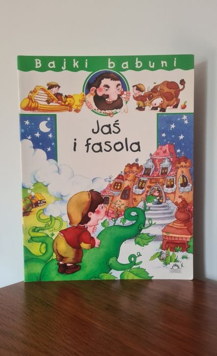 Jaś i Fasola - Bajki babuni. Książka
