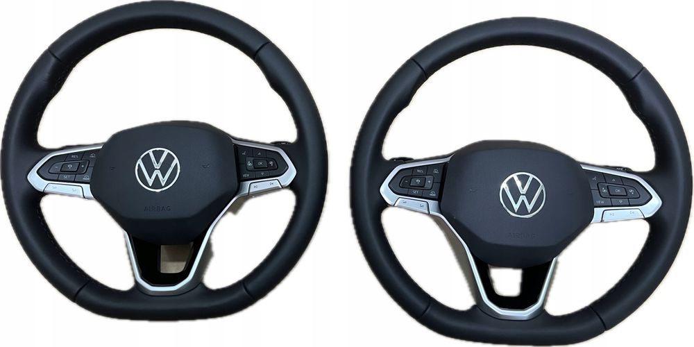 kierownica vw caddy 2k7 vw t6.1 skÓra airbag nowa oryginaŁ Łopatki multifun