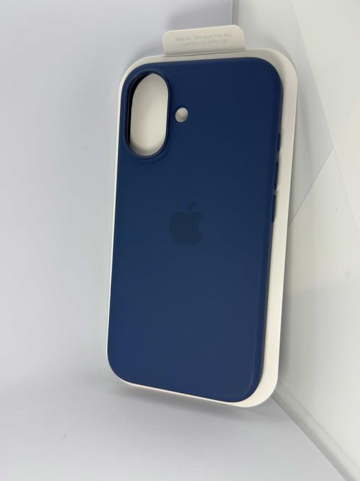 Capa Apple para Iphone 16 - Azul Denim - Novo - Embalado
