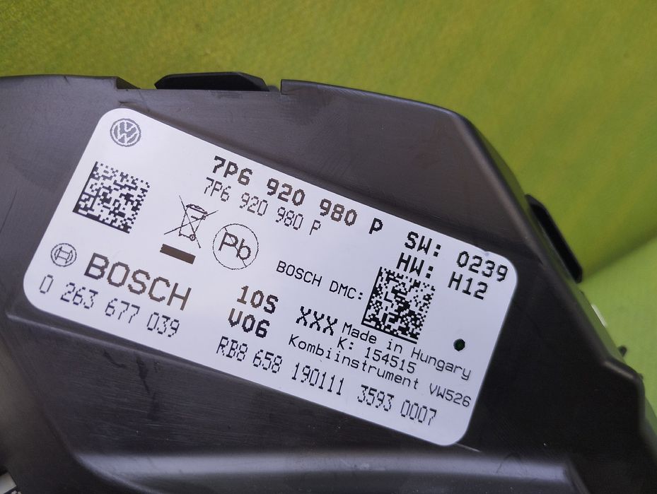 Панель приладова щиток приладів Touareg NF Туарег НФ старий Розборка