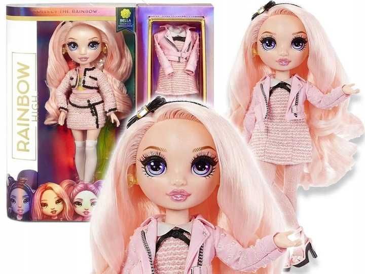 RAINBOW High BELLA PARKER Pink Lalka Modowa 570738 *OKAZJA*