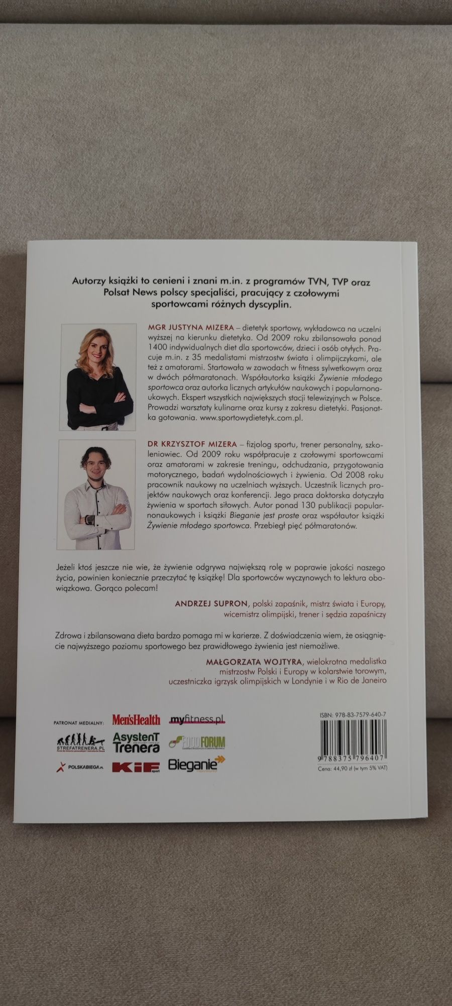 Dietetyka sportowa - Justyna Krzysztof Mizera