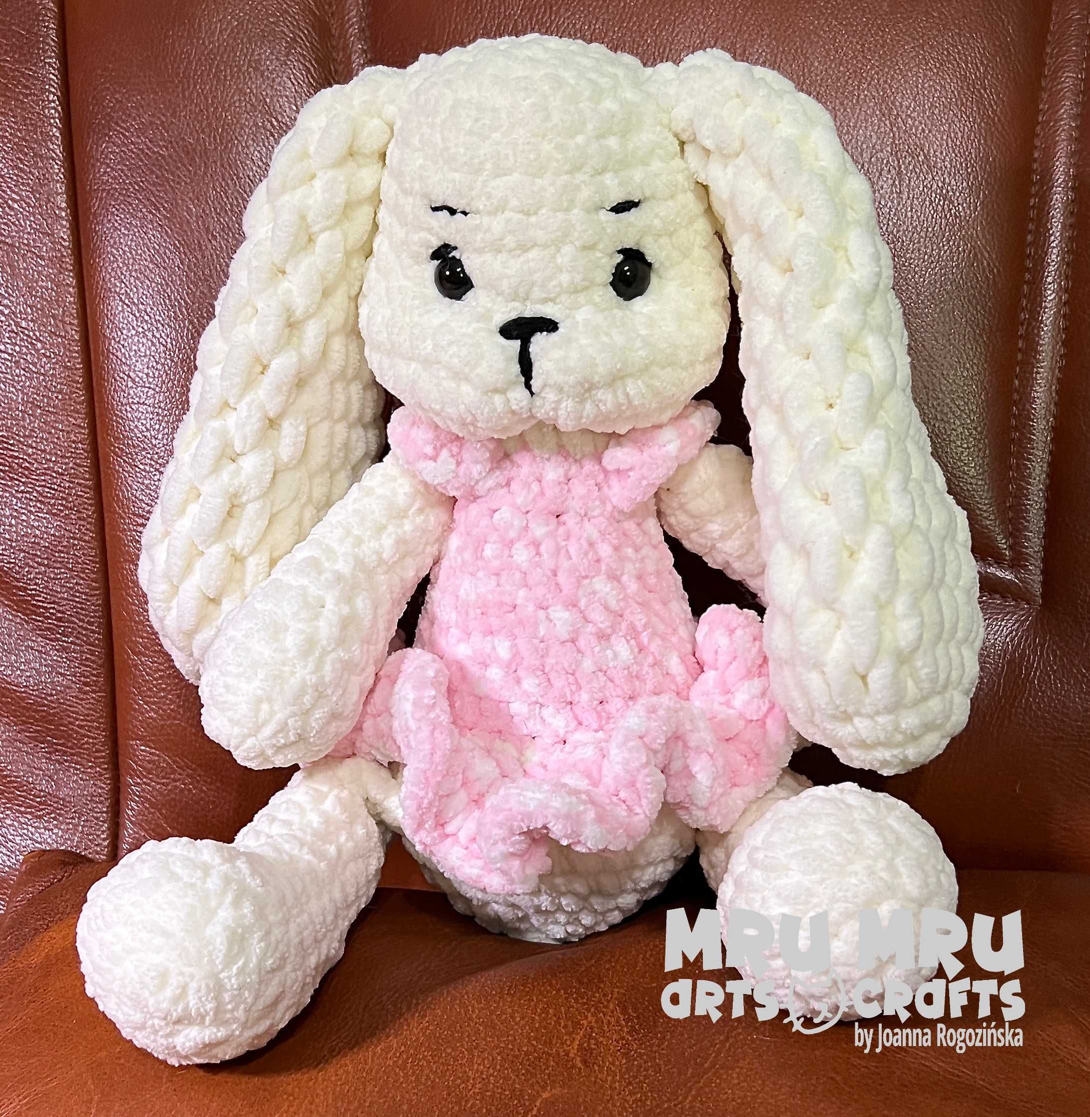 Handmade Amigurumi Królik