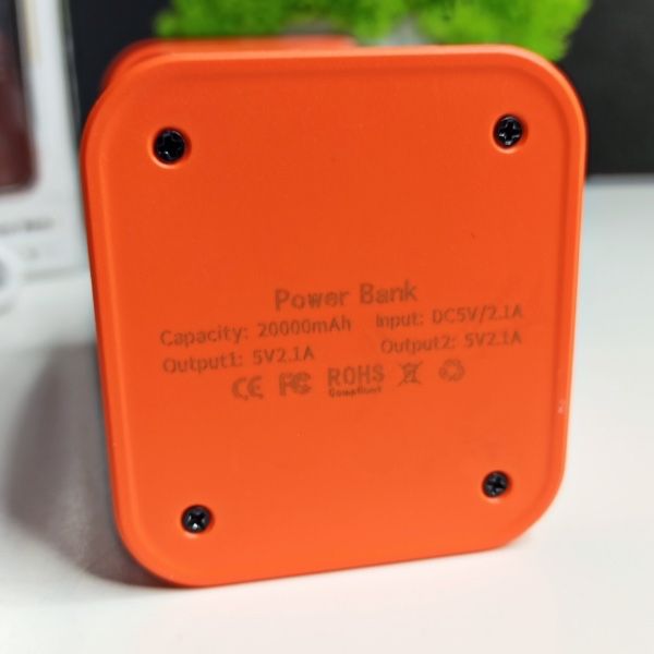 Мощный PD Power Bank 20000 mAh с LED индикатором