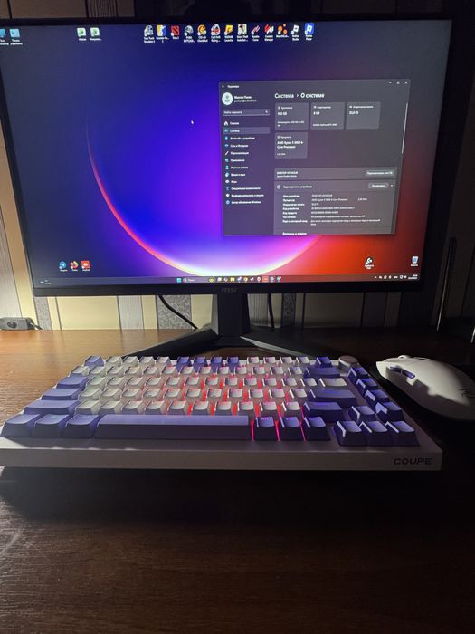 Игровой пк | AMD RYZEN 5 5500 3.50 GHz | NVIDIA RTX 5060 8gb