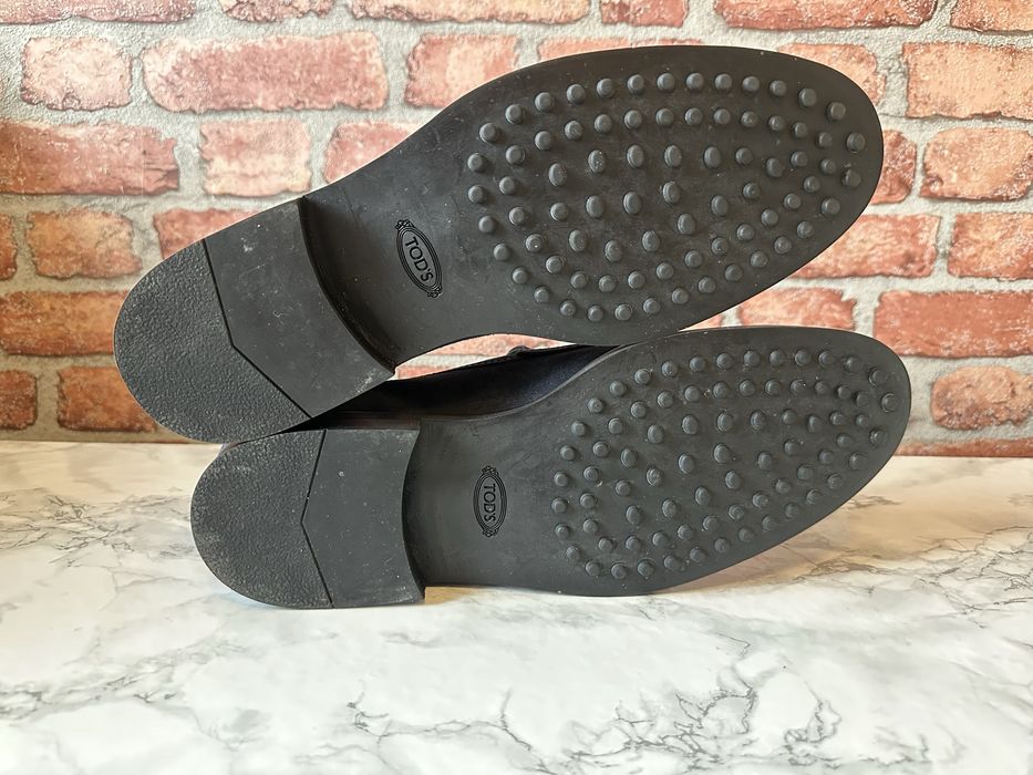 Замшевые лоферы Tod’s