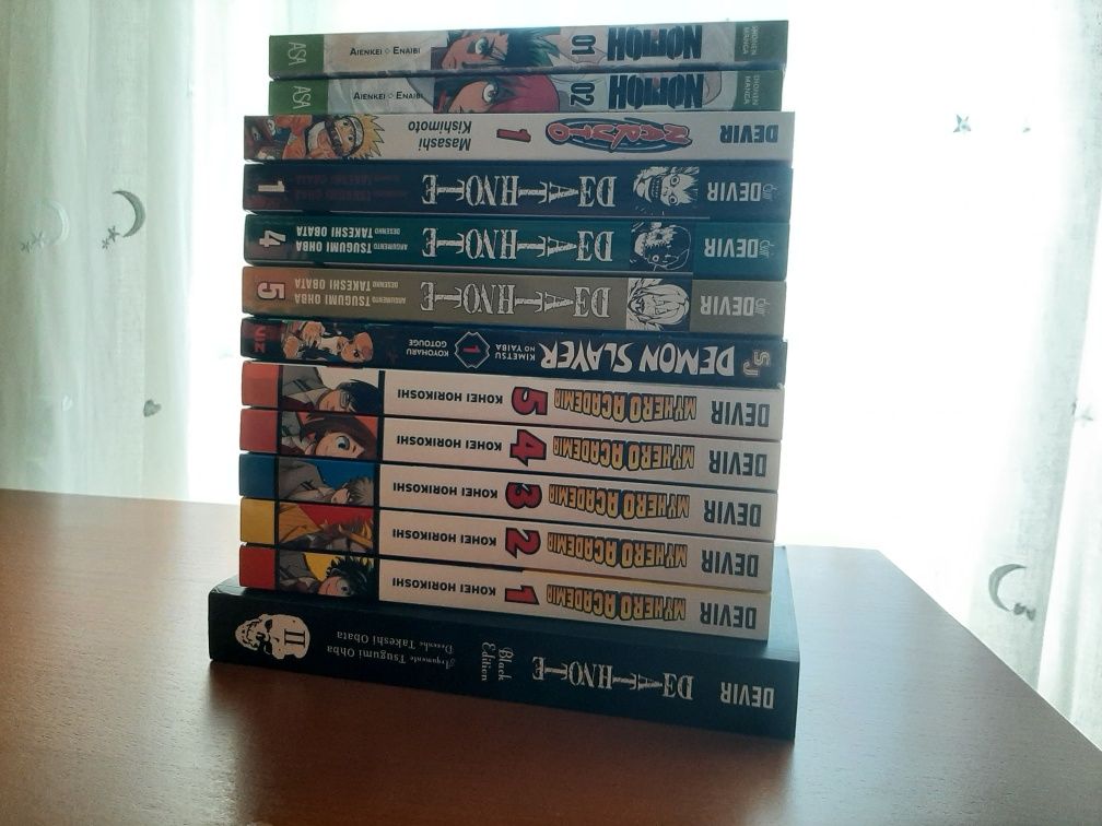 13 mangas em estado impecável