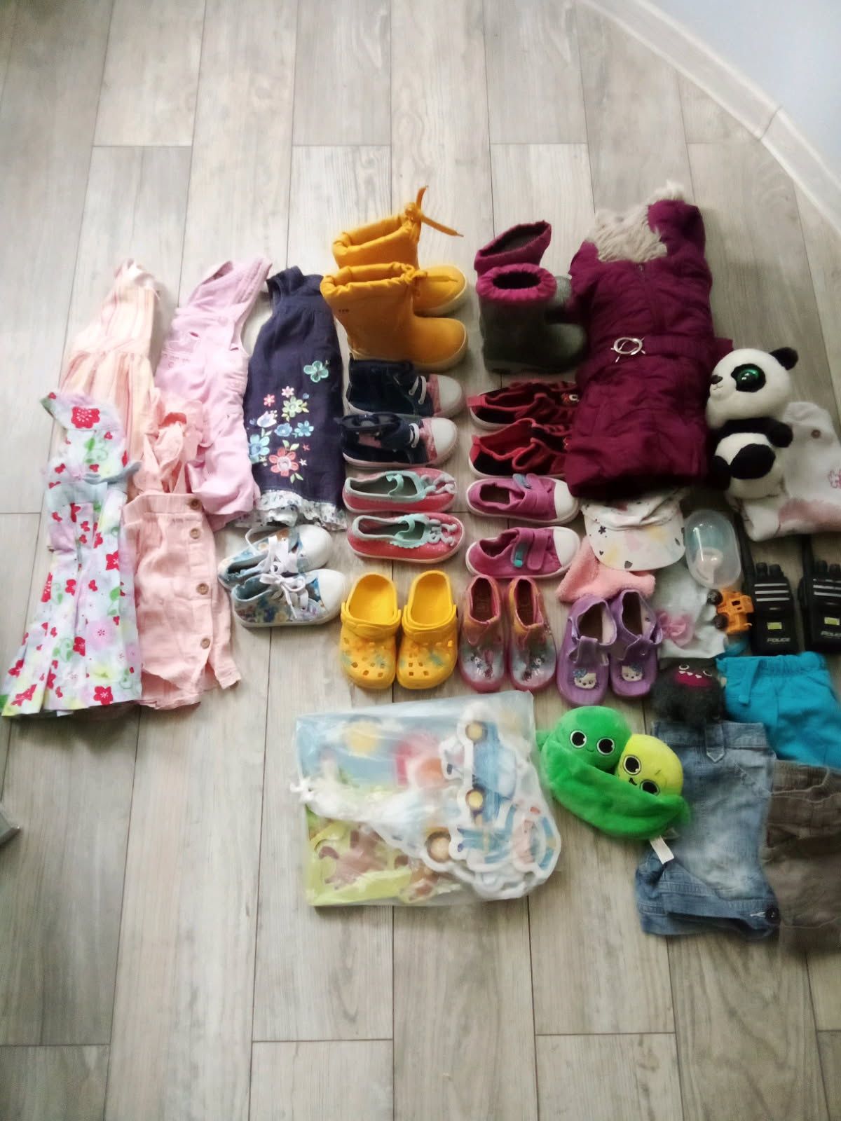 Paczka dla dziewczynki 80/86 + buty 21-24+ gratis