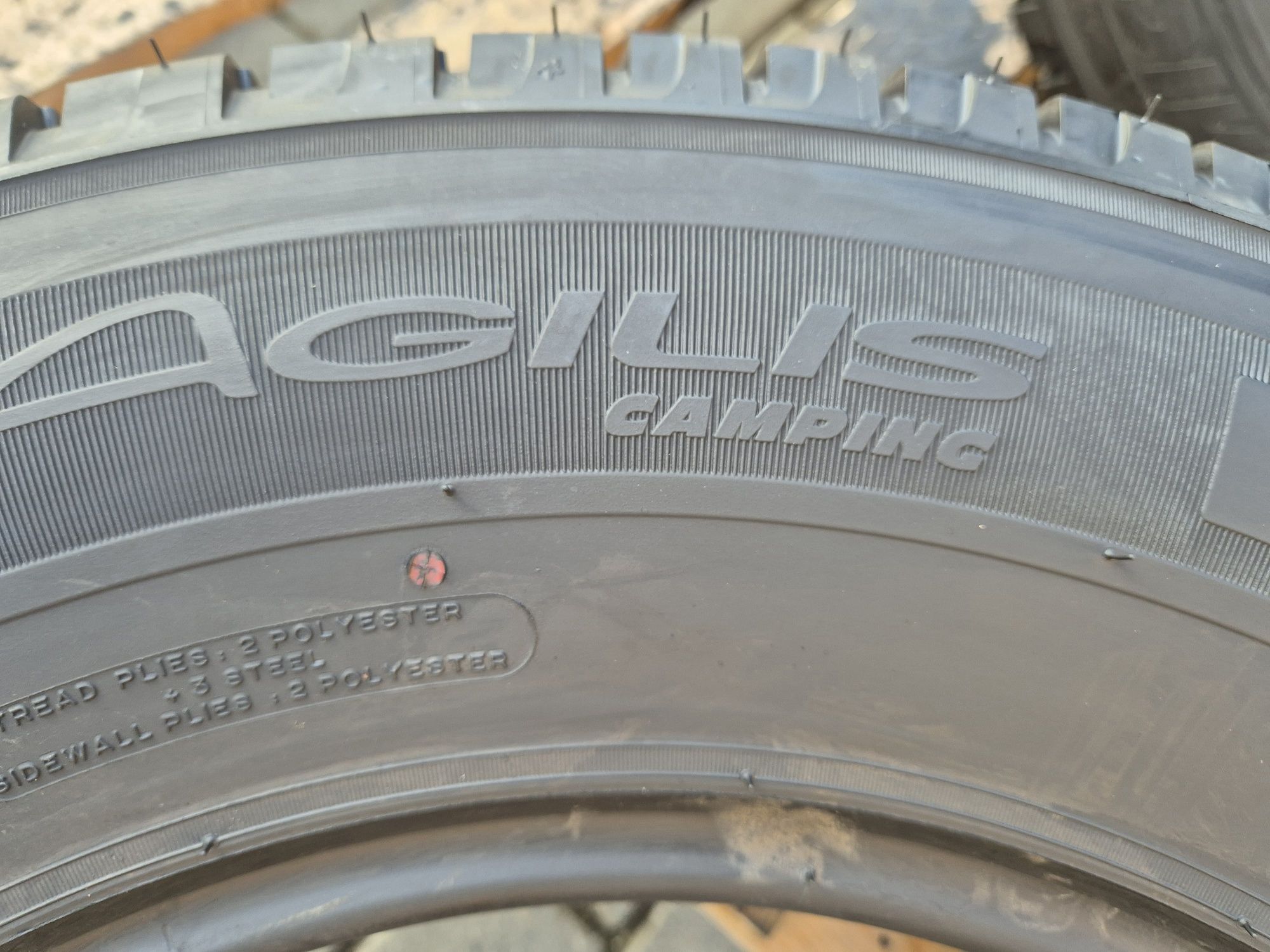 225/75/16 C Michelin Agilis Camping 8mm 2022.r  F vat  Wysyłka gratis
