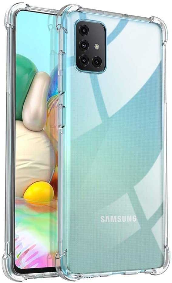 Etui Anti-Shock do Samsung Galaxy A71 + Szkło Hartowane