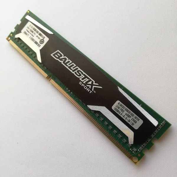 Игровая оперативная память Crucial Ballistix Sport DDR3 8Gb 1600MHz 12