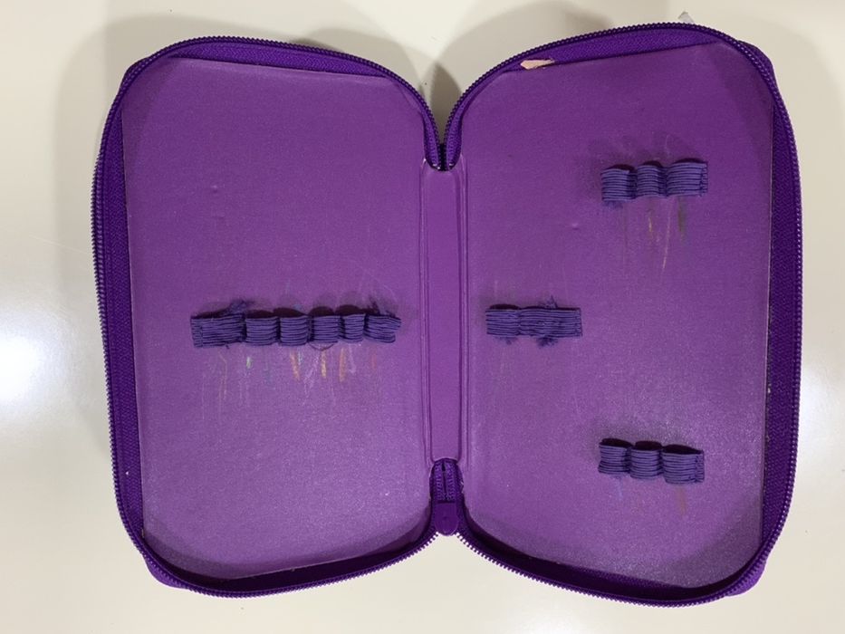 Malas pequenas e estojo