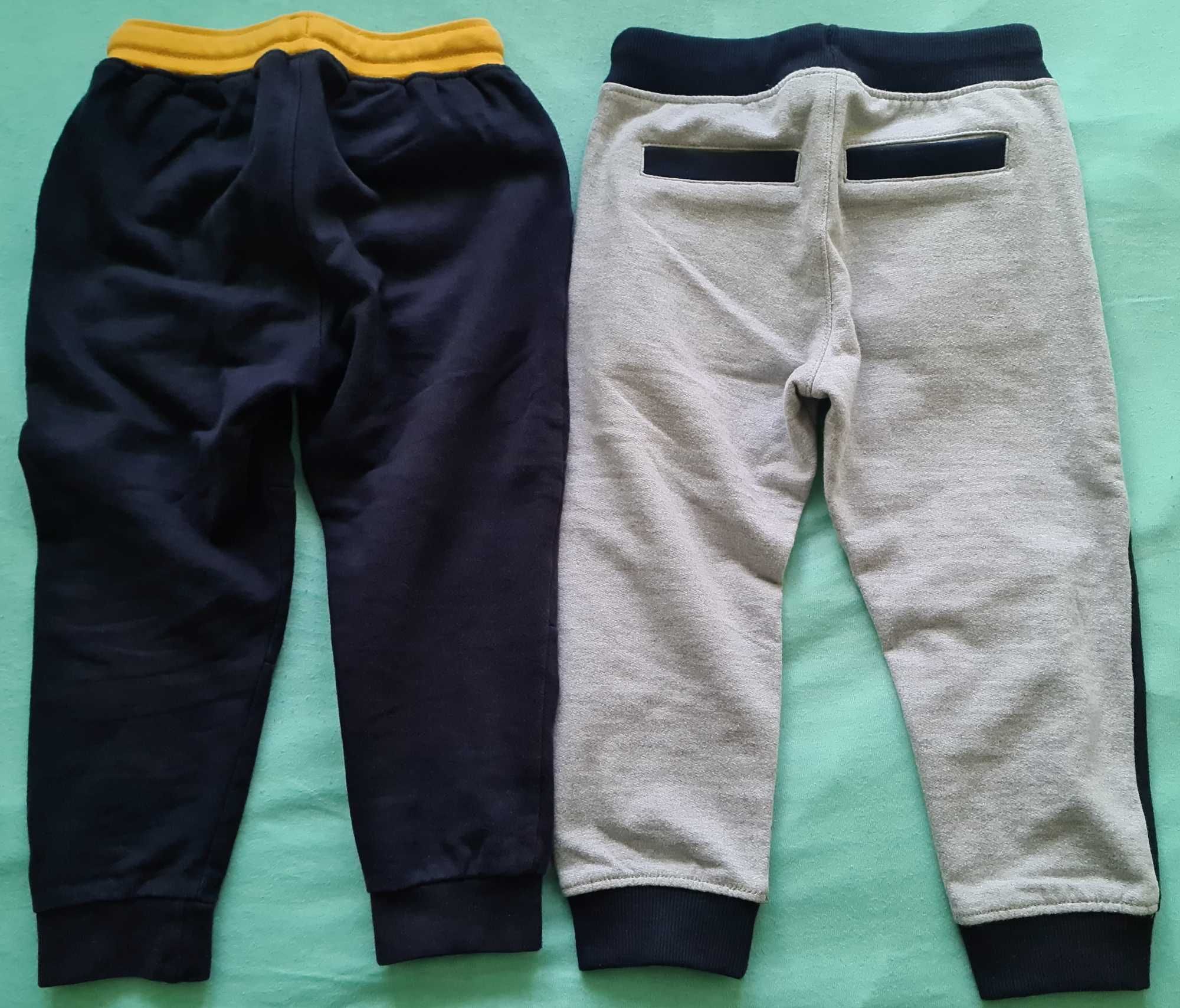 3 pary ciepłych spodni dresowych dla chłopca i 3 pary leginsów, r. 104