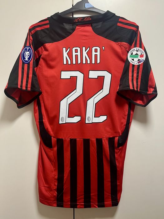 Koszulka Piłkarska Kaka 22’ AC Milan Bwin Adidas 07/08 Retro Vintage L