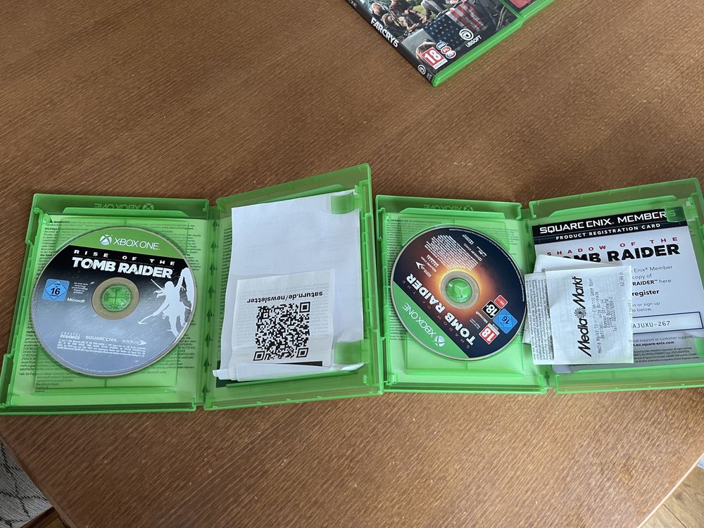 XBox one gry zestaw 6 sztuk