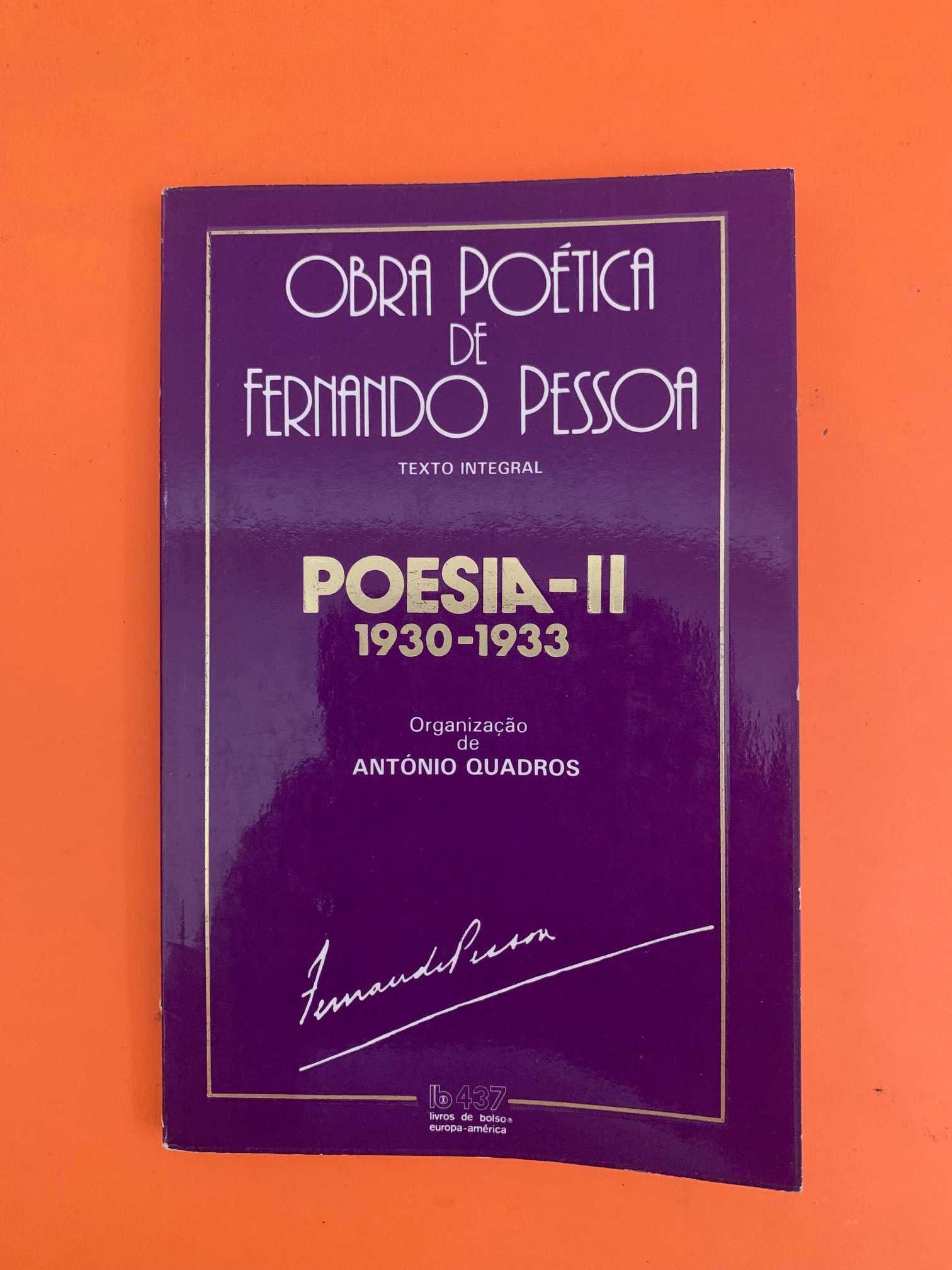 Poesia II: Obra Poética de Fernando Pessoa - Fernando Pessoa