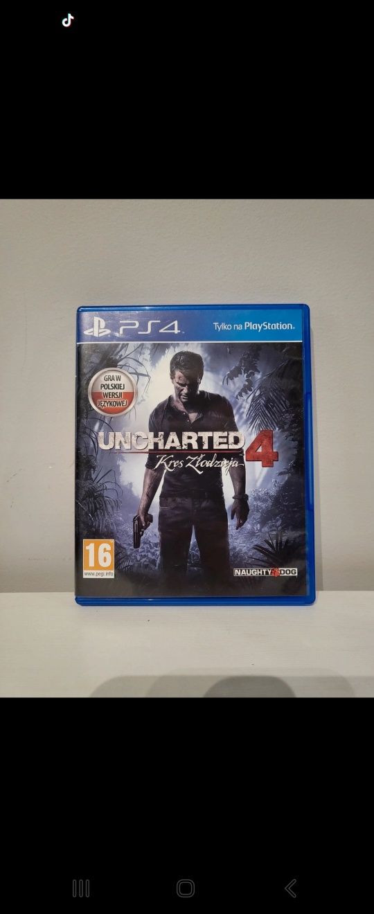 Gra ps4 Uncharted 4 kres złodzieja