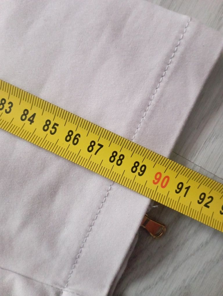 Spodnie damskie do kostek z zameczkami rozmiar XL