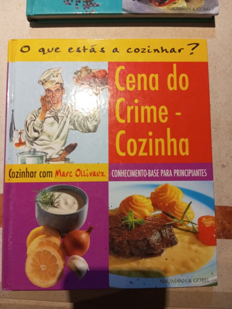 Vendo estes livros de receitas