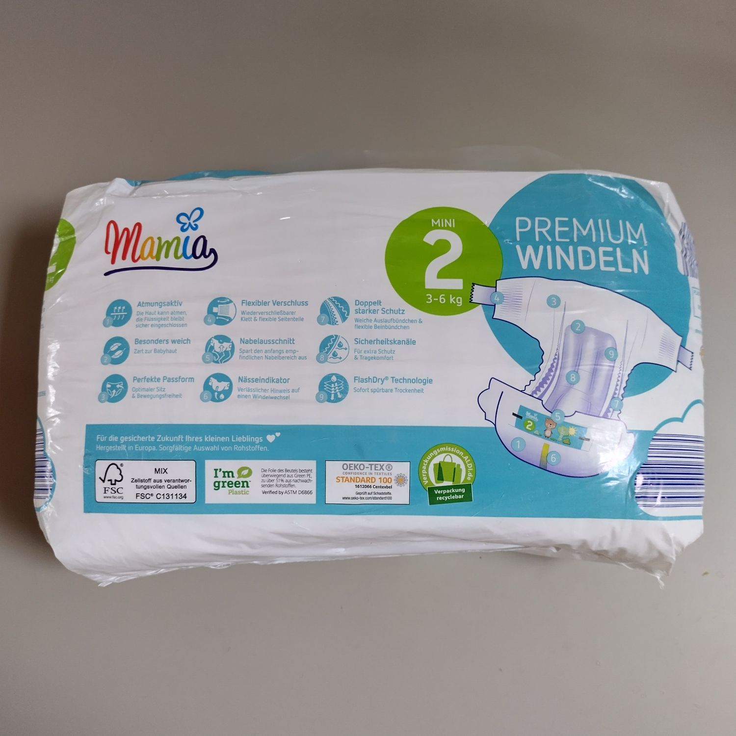 Pieluchy Mamia rozmiar 2 paczka