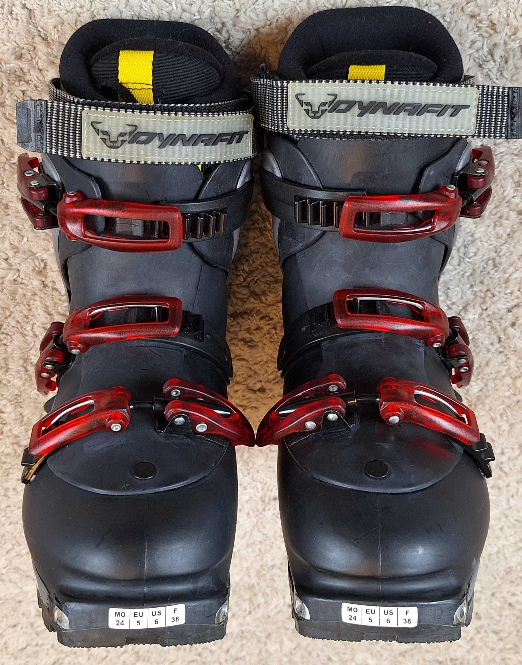 Buty skitour Dynafit 38, wkładka 24cm, skorupa 275mm